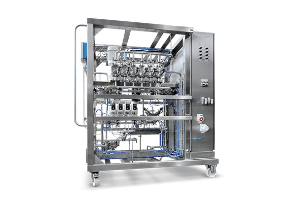 LEWA Chromatography system for the pharmaceutical industry